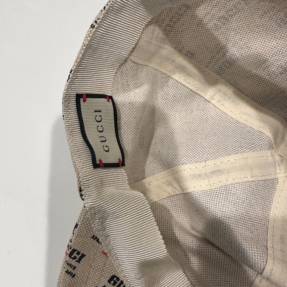 Gucci Canvas hat with dustbag - Picture 5 of 6